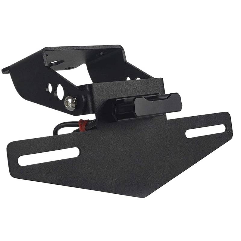 Kennzeichenhalter Passend für Duke 125 250 390 RC 390 2013-2021 LED-Licht Kennzeichenhalter Motorradzubehör Hinteres Kennzeichen von EGUIAS