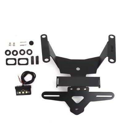 Kennzeichenhalter Passend für Honda CB650R CBR650 CBR650R 2019-2023 Motorrad-Kennzeichenhalterung Nummernhalter Rücklichthalterung Zubehör(CB650 2019-2020) von EGUIAS