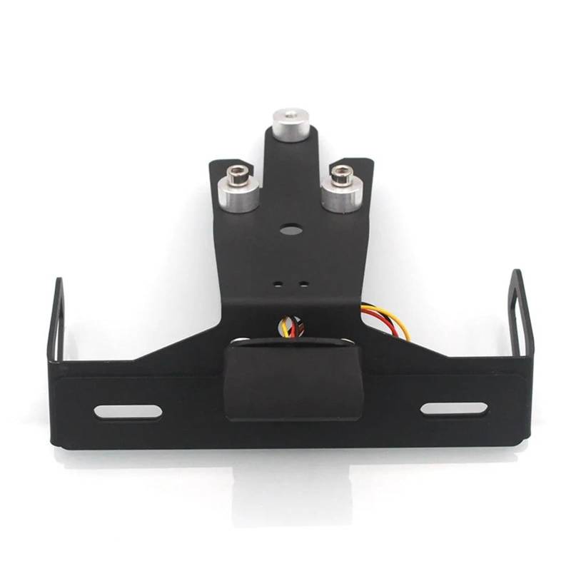 Kennzeichenhalter Passend für Kawasaki ER-6N ER-6F Ninja 650 ER6N ER6F ER6N Motorrad Kennzeichenhalter Fender Eliminator Zubehör(for Ninja Logo) von EGUIAS