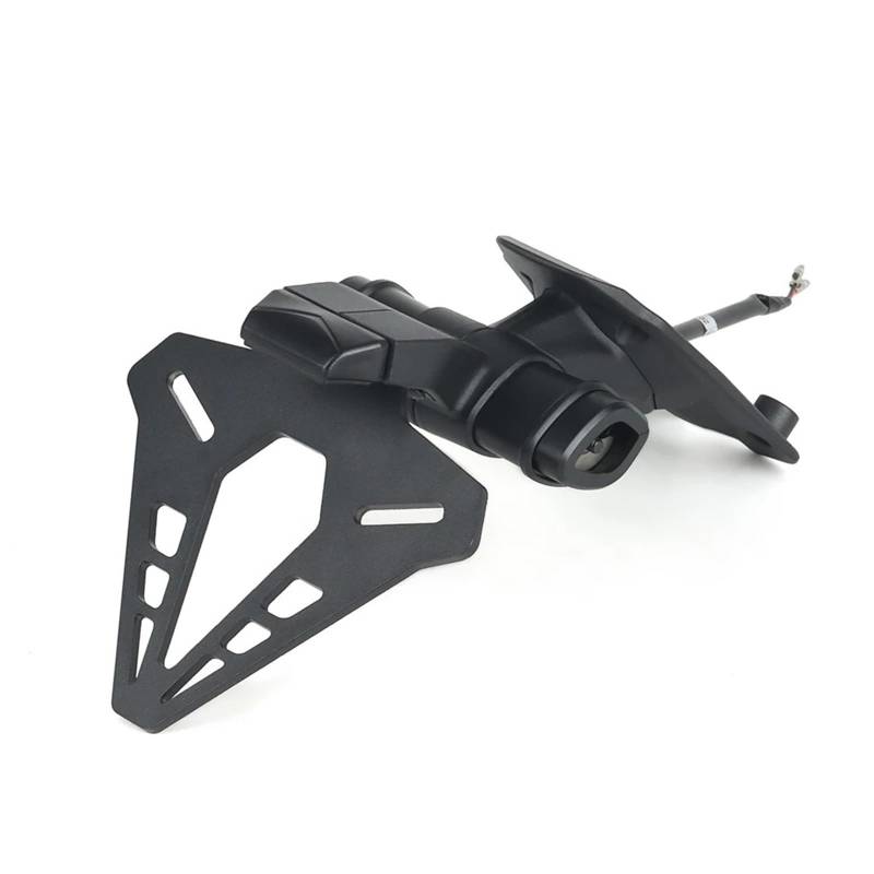 Kennzeichenhalter Passend für Panigale V4/V4S 2025 Aluminium-Kennzeichenhalter-Reitstockhalterungssatz Motorradzubehör von EGUIAS