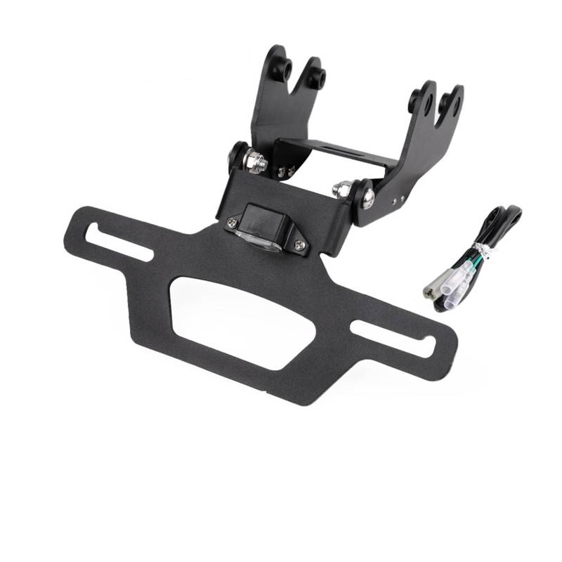 Kennzeichenhalter Passend für Yamaha MT-09/SP 2024, versteckter Kennzeichenhalter, Motorrad-Fender-Eliminator, LED-Licht, MT09SP MT09 Y-AMT 2025(Item A) von EGUIAS