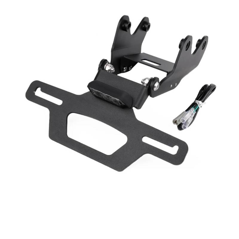 Kennzeichenhalter Passend für Yamaha MT-09/SP 2024, versteckter Kennzeichenhalter, Motorrad-Fender-Eliminator, LED-Licht, MT09SP MT09 Y-AMT 2025(Item B) von EGUIAS