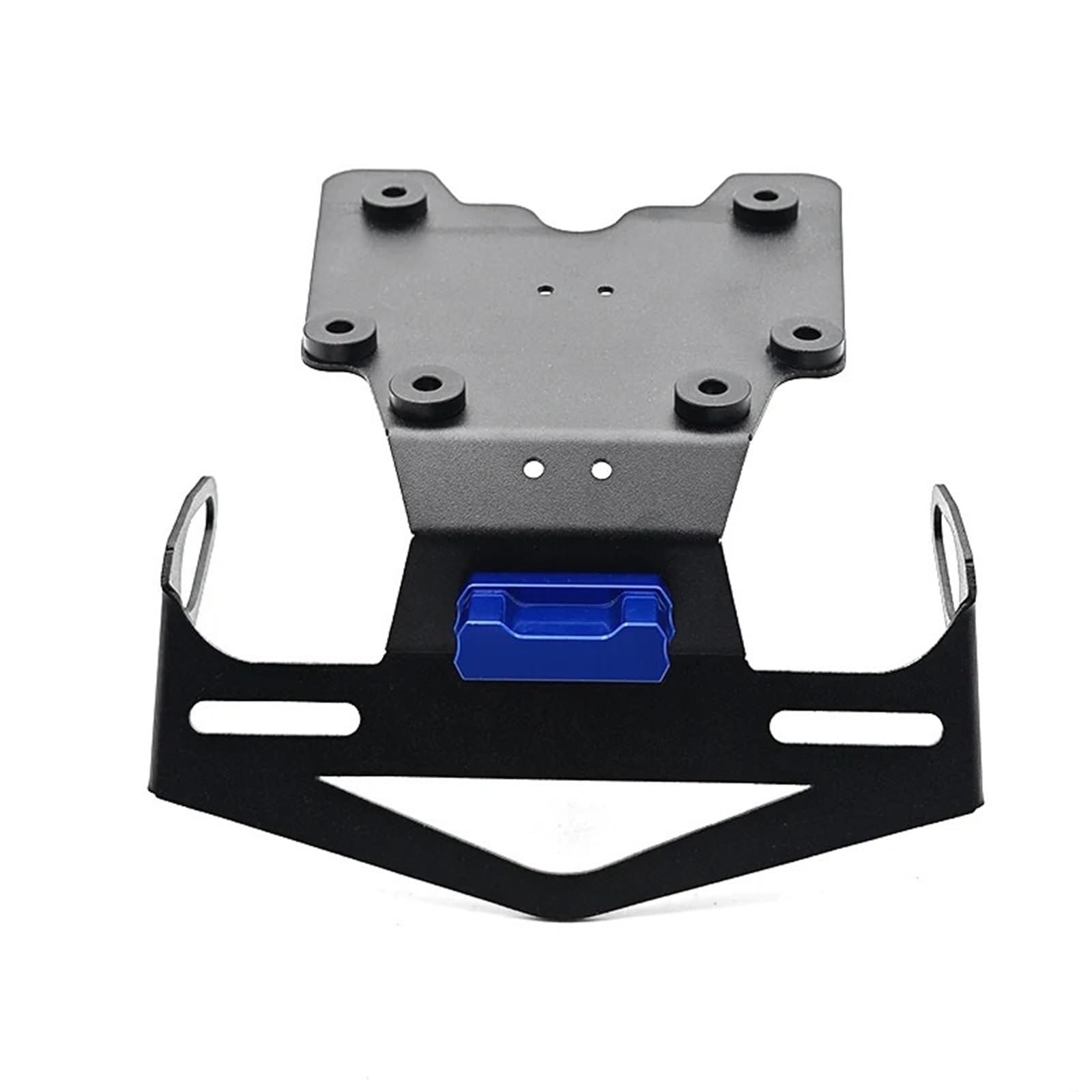 Kennzeichenhalter Passend für Yamaha Tenere 700 XTZ 700 T700 T7 2019-2024 LED-Licht Heck Ordentlich Kotflügel Motorrad Kennzeichenhalter Halterung(Blue for TENERE) von EGUIAS