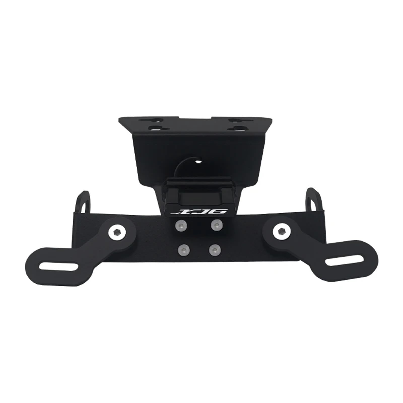 Kennzeichenhalter Passend für Yamaha XJ6 Motorrad Kennzeichenhalter Halterung Fender Eliminator mit LED-Licht XJ6N XJ6S FZ6R 2009-2017(XJ6 Mark) von EGUIAS