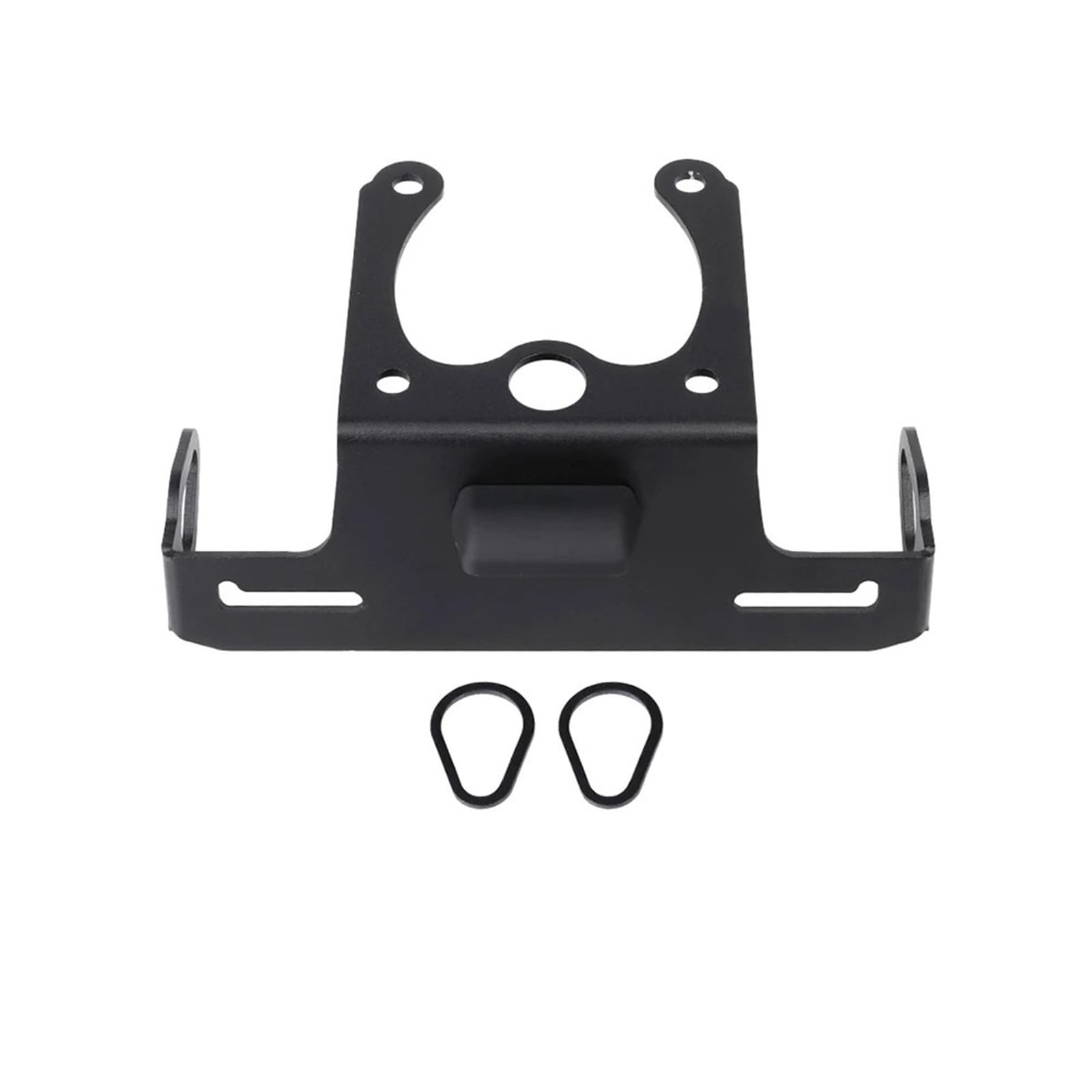 Kennzeichenhalter Registrierung Kennzeichenhalter LED-Licht Fit Für Yamaha FZ1N FZ1 FZ8 N/S Fazer FZ1N FZ8N Motorrad Heck Ordentlich Kotflügel(Type B) von EGUIAS