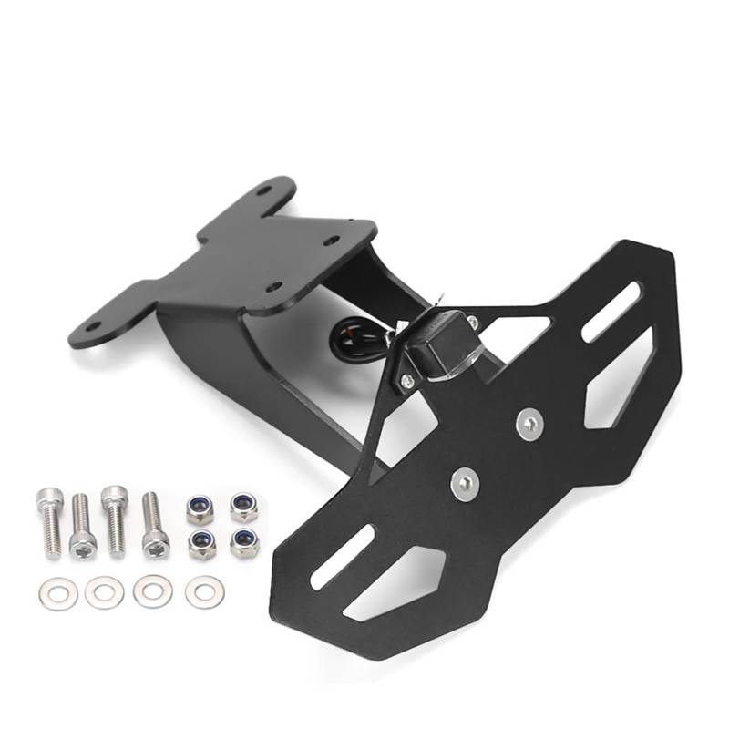 Kennzeichenhalter Tail Tidy Fender Eliminator Kennzeichenhalter Rahmenhalter Passend für Honda MSX 125 Grom 2013-2023.(B.2021-2023) von EGUIAS