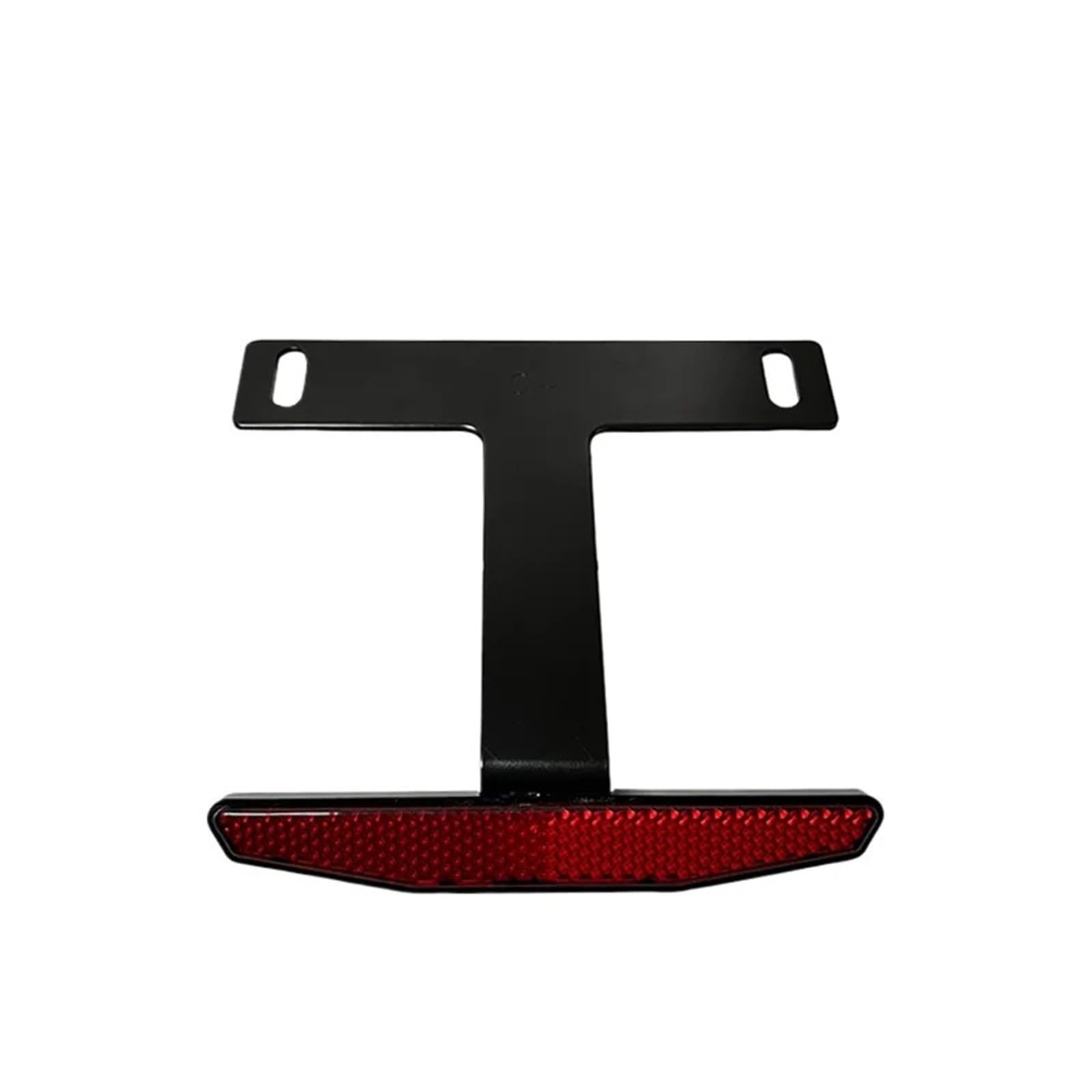 Kennzeichenhalter Universal Motorrad Kennzeichen Rahmen Halter Halterung Motor Bike Teile Hinten Reflektor Reflektor Halterung(Red) von EGUIAS