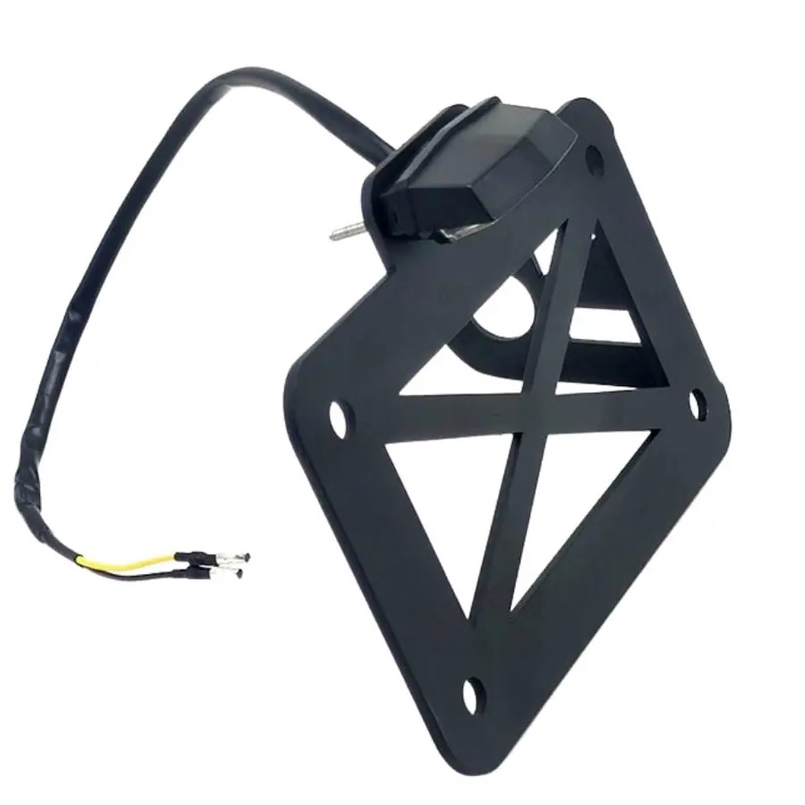 Kennzeichenhalter Universelle seitliche Kennzeichenhalterung für Motorräder mit LED-Rücklicht, passend für Honda und Suzuki. Kennzeichenhalter Universelle seitliche Kennzeichenhalterung für Motorräder mit LED-Rücklicht, passend für Honda und Suzuki. von EGUIAS
