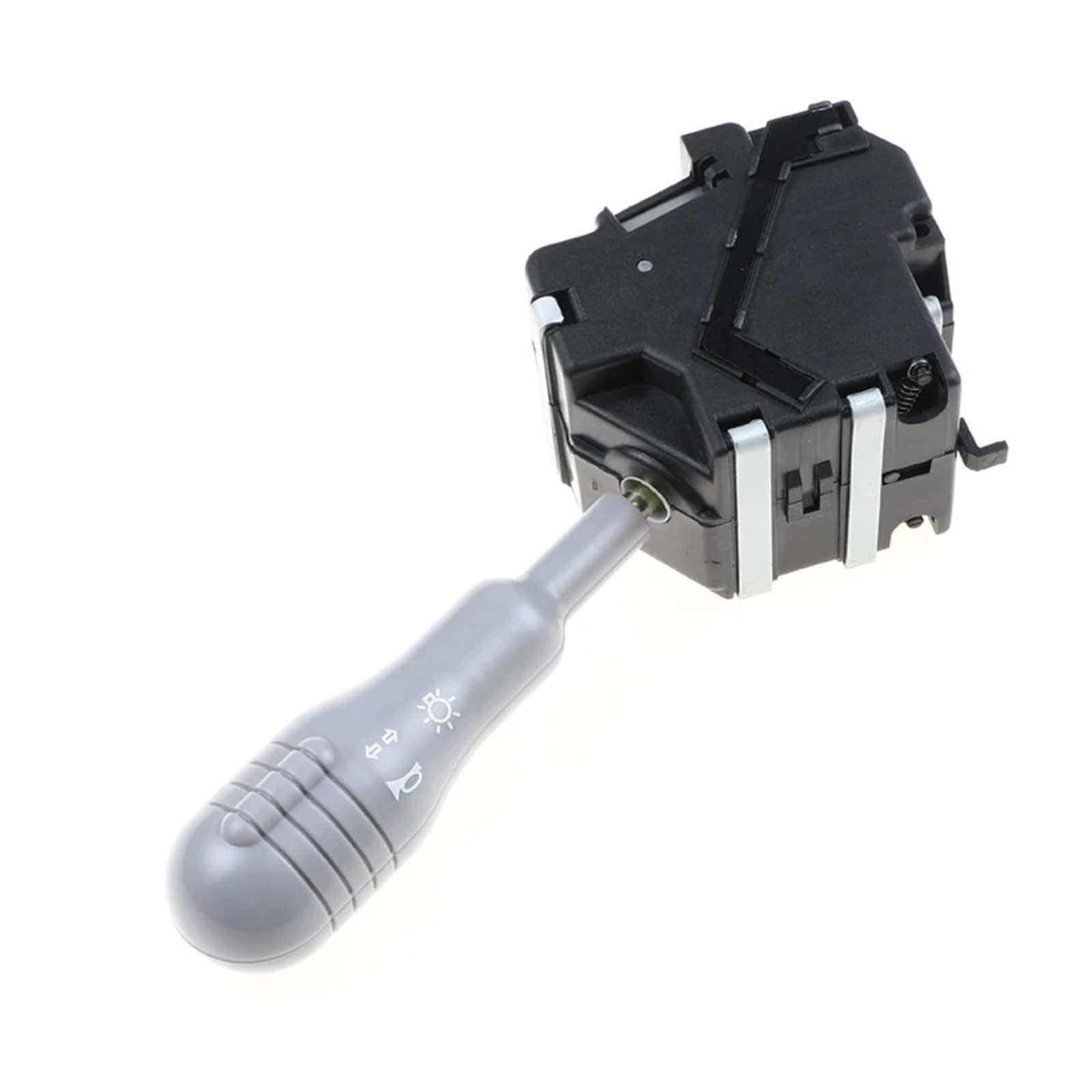 Lenkstockschalter Schwarz oder Grau 7701046629 7701054305 7700822445 Fit für Renault Twingo C06 Lenksäulenanzeigeschalter Licht(Light Gray) von EGUIAS