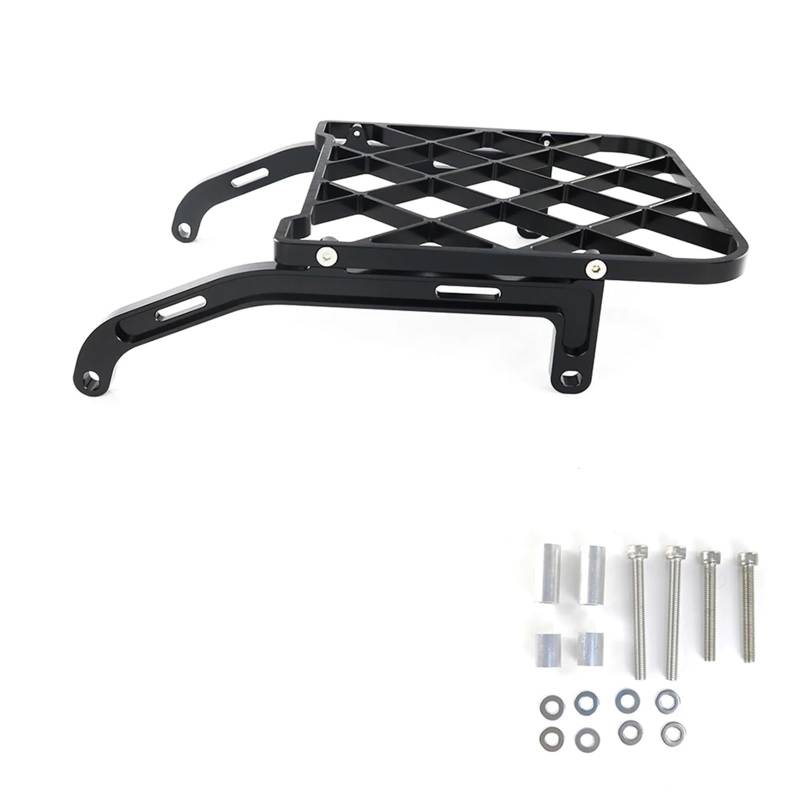 hintere Gepäckträgerhalter Abnehmbare Motorrad-Montage-Rack-Unterstützung passend für Honda CRF250L / CRF 250 L Rally 2012-2021(Black) von EGUIAS