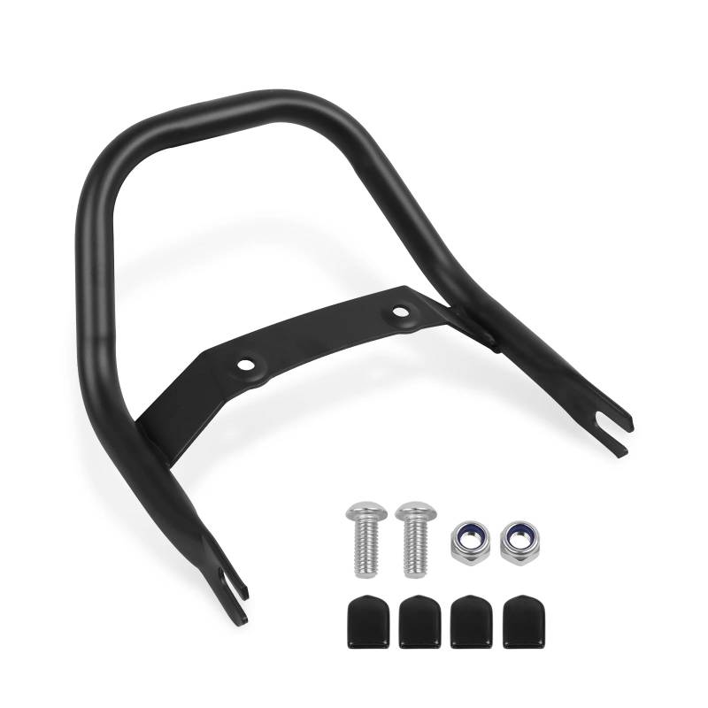 hintere Gepäckträgerhalter Fit Für Honda Monkey 125 Z125 2018-2024 2023 2022 Motorrad Hinten Gepäck Rack Pad Träger Fall(Black) von EGUIAS