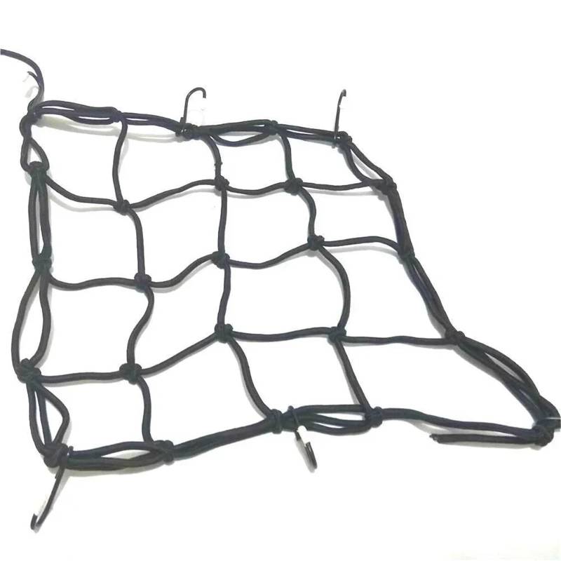 hintere Gepäckträgerhalter Motorrad Gepäck 6 Haken Halten Unten Kraftstoff Tank Gepäck Mesh Web Moto Einstellbare Cargo Net von EGUIAS