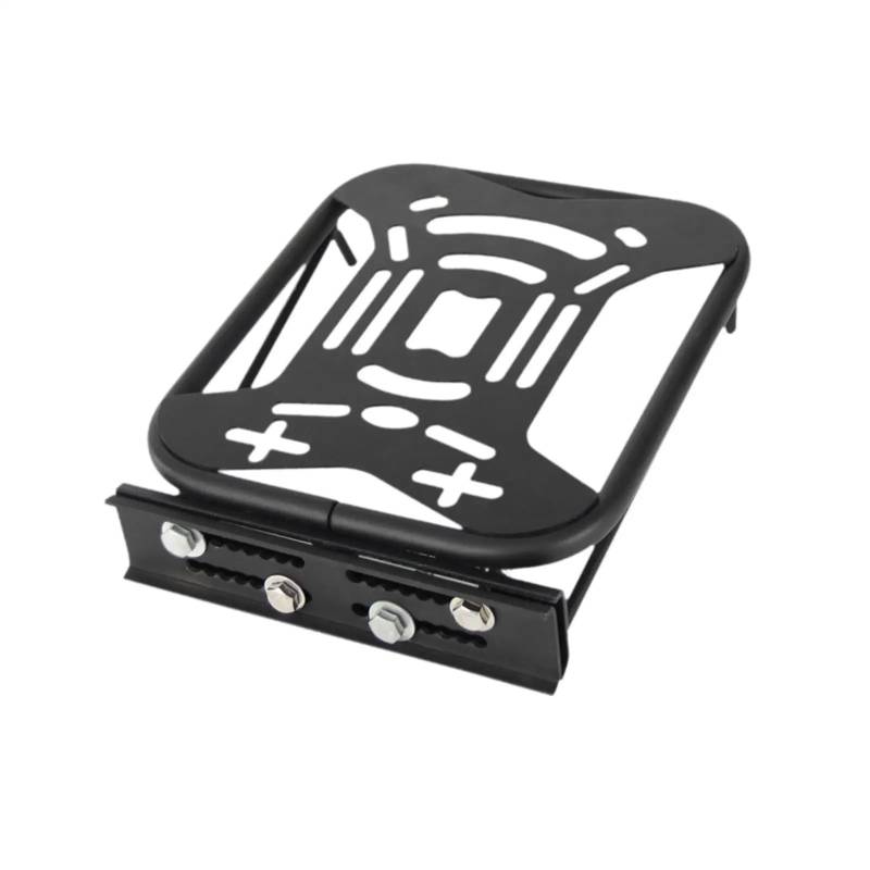 hintere Gepäckträgerhalter Motorrad Hinten Gepäck Rack Montage Halterung Verlängerung Halterung Reparatur Teil Metall(Black) von EGUIAS