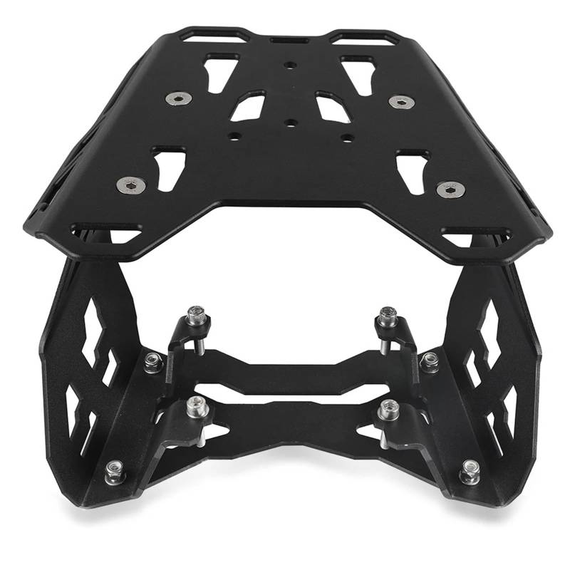 hintere Gepäckträgerhalter Motorrad-Hinterrad-Gepäckträger-Kit passend für Yamaha Tenere 700 T7 Rally T7 2019 2020 2021 2022 2024 2023(Black) von EGUIAS