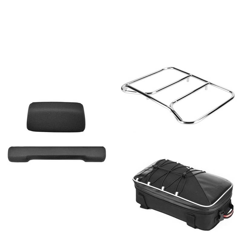 hintere Gepäckträgerhalter Passend für BMW R1200 1250 GS R1200GS R1250GS LC ADV F750 Abenteuer Gepäcktaschen Racks(Brown) von EGUIAS