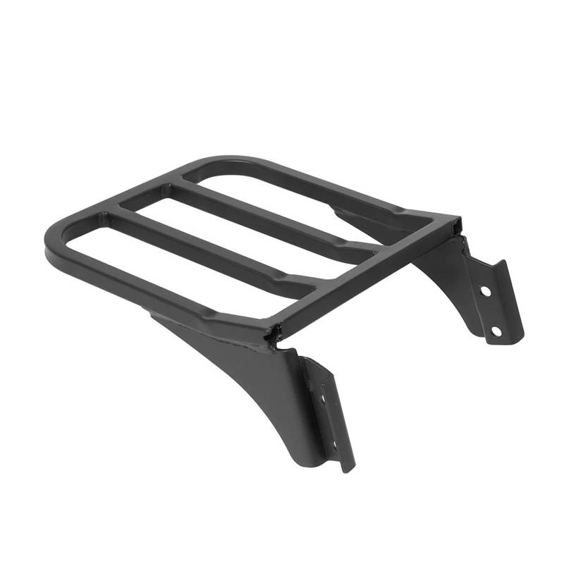 hintere Gepäckträgerhalter Passend für Harley Sportster XL 04-17 Dyna 06-17 Softail 84-05 FLST FLSTC LSTC 06-17 Motorrad-Gepäckträger(Black) von EGUIAS