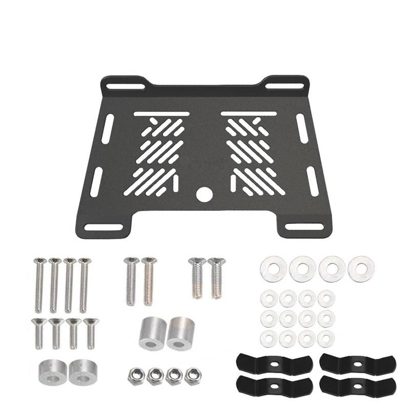 hintere Gepäckträgerhalter Universal Motorrad Kofferraum Rahmen Platte Halterung Hinten Tasche Gepäck Unterstützung Regal Fall Halter von EGUIAS