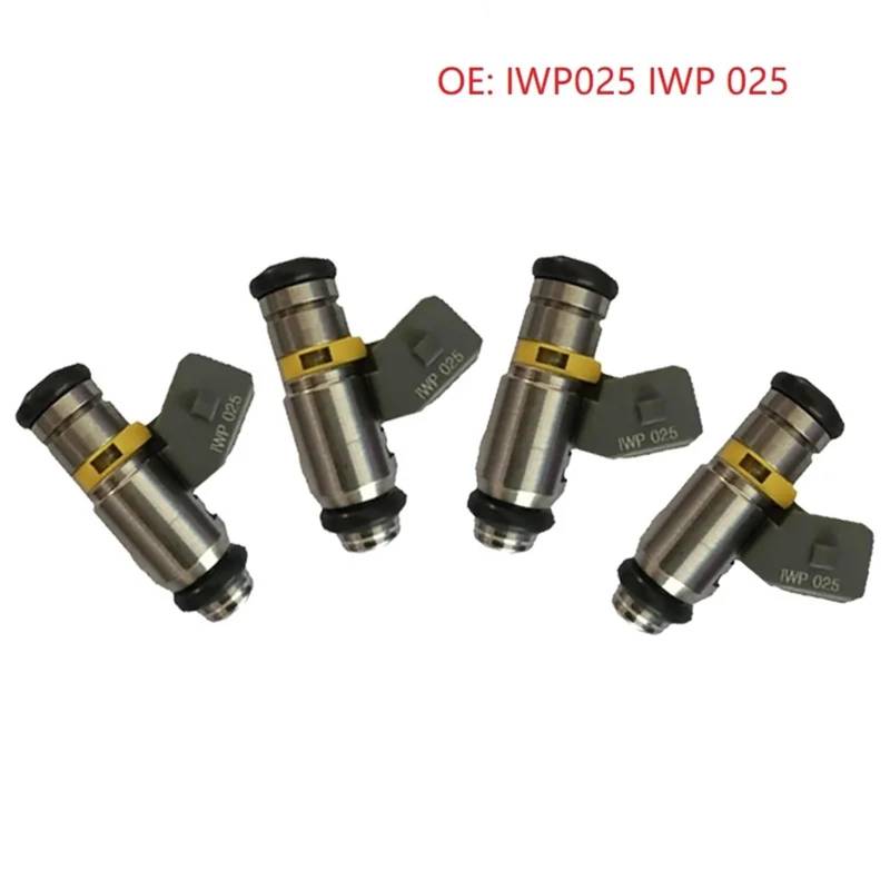 KRAFTSTOFFINJEKTOREN IWP-025 Kompatibel mit Audi- VW- SEAT- SKODA- 036906031A 036 906 031 EINE IWP025 0280158229 0280158046 0280158093(4PCS) von EGXKAOME