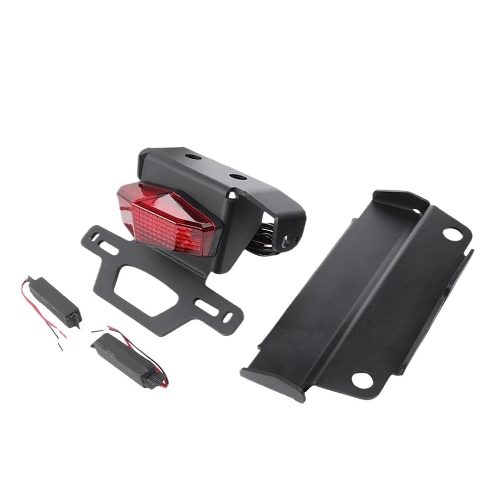 Kompatibel mit 990 Adventure/S/R ADV Motorrad-Kennzeichenhalter, Fender Eliminator, Heckhalterung, Bremslicht hinten, Blinker, DRL(Tail Tidy Holder) von EGXKAOME