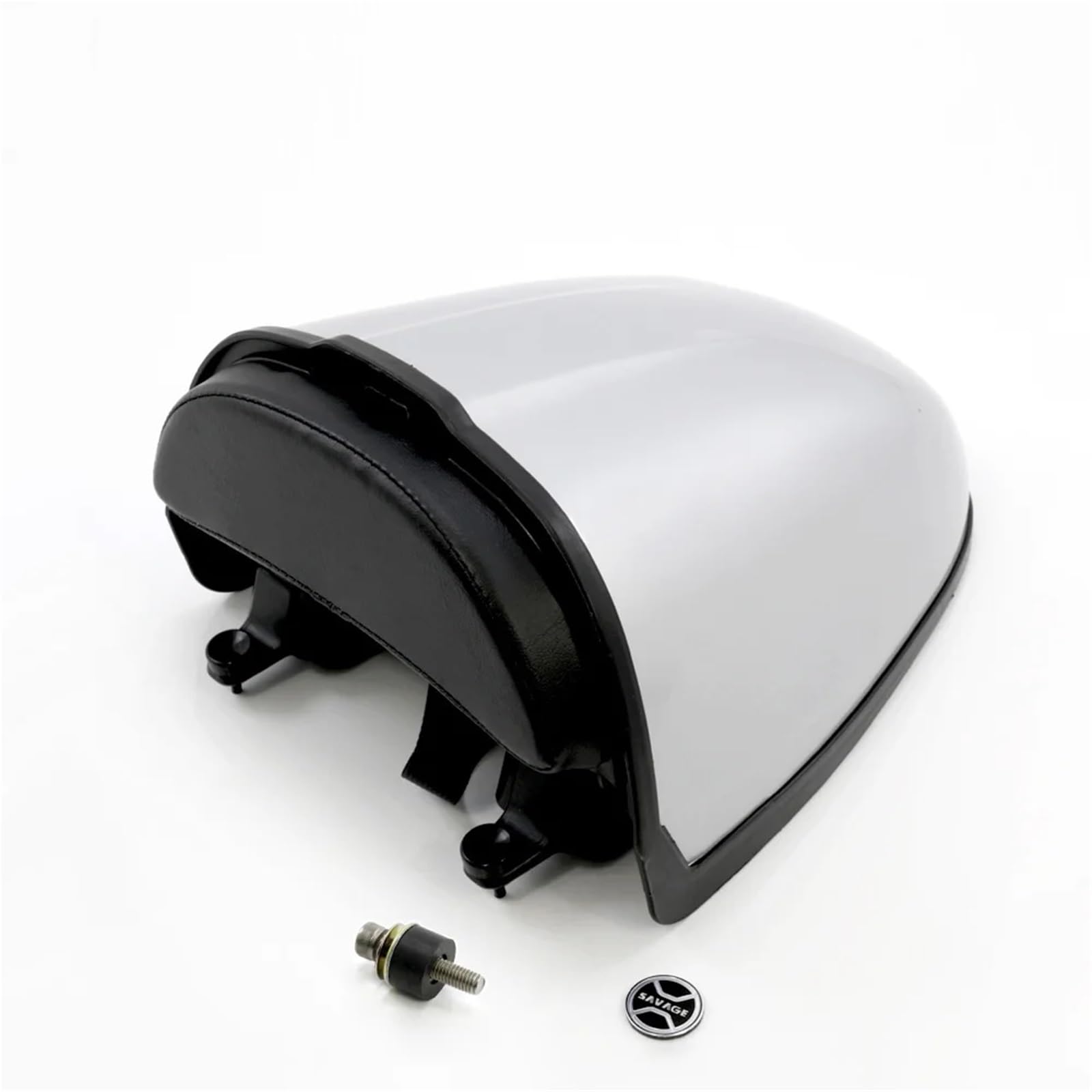 Kompatibel mit BMW R NINE T Rücksitzabdeckung, Verkleidungshöcker, Soziussitz, Heckklappe, Schwingenmontage, R nineT R9T 2014–2022, 2020, 2019, 2018, 2017(Silver) von EGXKAOME