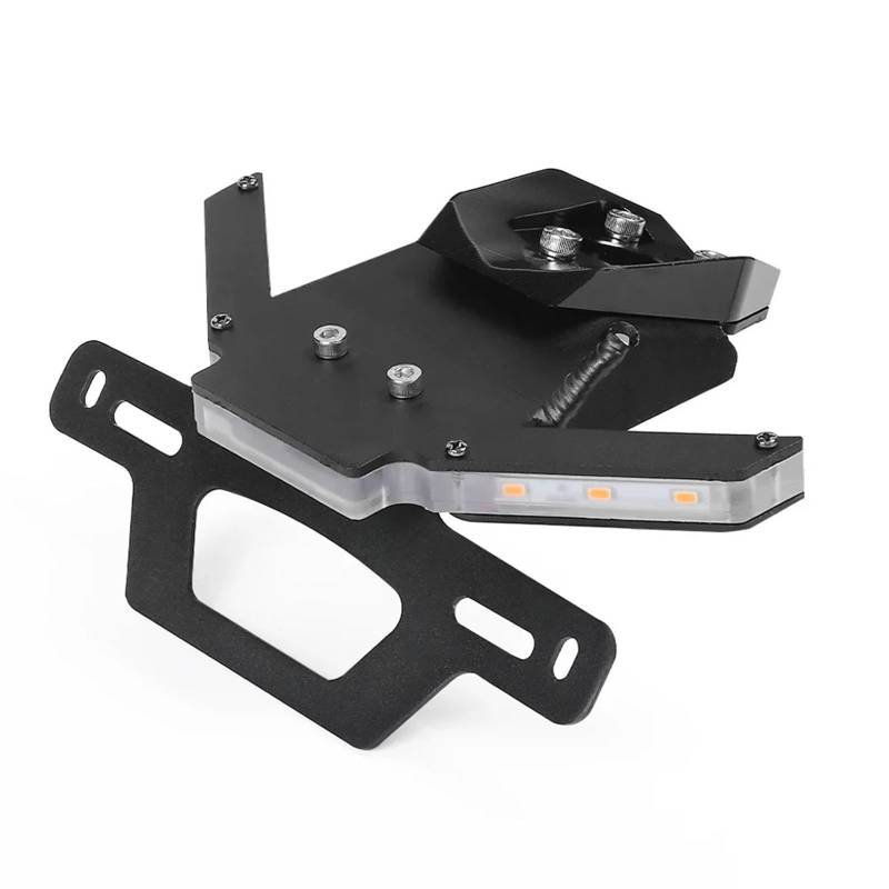 Kompatibel mit YAMAHA YZF R1/M/S R1M R1S 2015-2025 Motorrad-Kennzeichenhalter mit LED-Blinker, Blinker, Heckklappe, Kotflügel-Eliminator von EGXKAOME