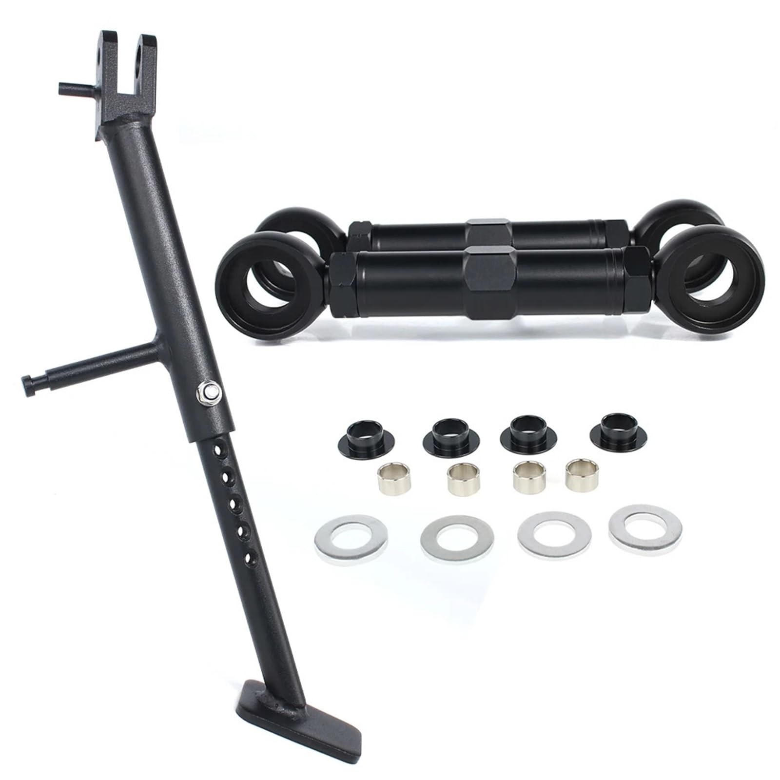 Motorrad Einstellbare Kickstand Seite Stand Kompatibel Mit Kawasaki Ninja 400 2018-2024 Ninja 500 2024 Hinten Suspension Tieferlegungsverbindungen Motorrad Einstellbare Kickstand Seite Stand Kompatibel Mit Kawasaki Ninja 400 2018-2024 Ninja 500 2024 Hinten Suspension Tieferlegungsverbindungen von EGXKAOME