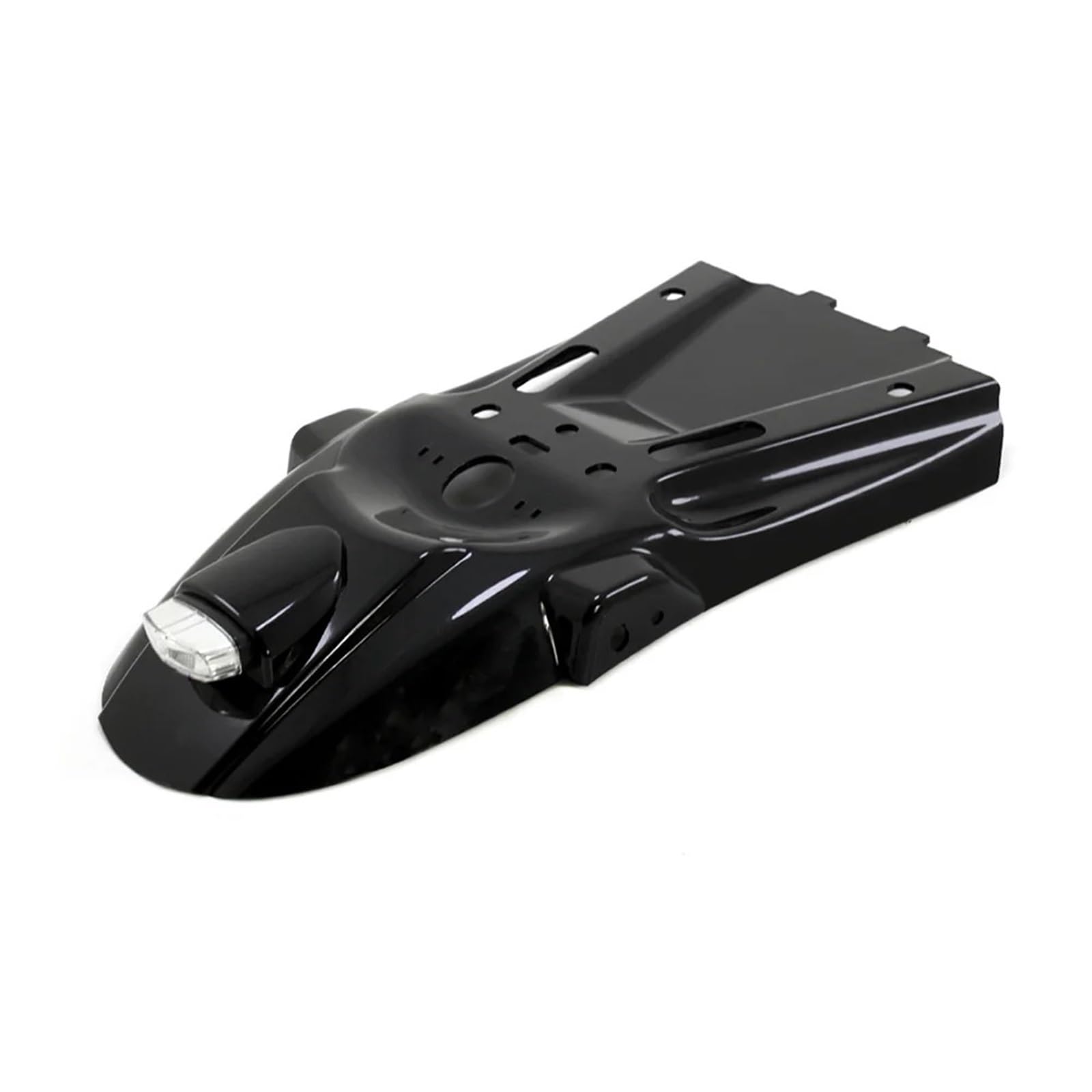 Motorrad-Heckhalterung Kennzeichenhalter Kotflügel mit Lampe Kompatibel mit BMW R NINE T r9t R NINET 2014-2023 2022 2021 2020 2019(Black) von EGXKAOME