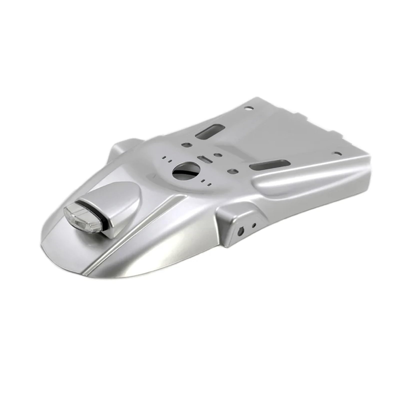 Motorrad-Heckhalterung Kennzeichenhalter Kotflügel mit Lampe Kompatibel mit BMW R NINE T r9t R NINET 2014-2023 2022 2021 2020 2019(Silver) von EGXKAOME