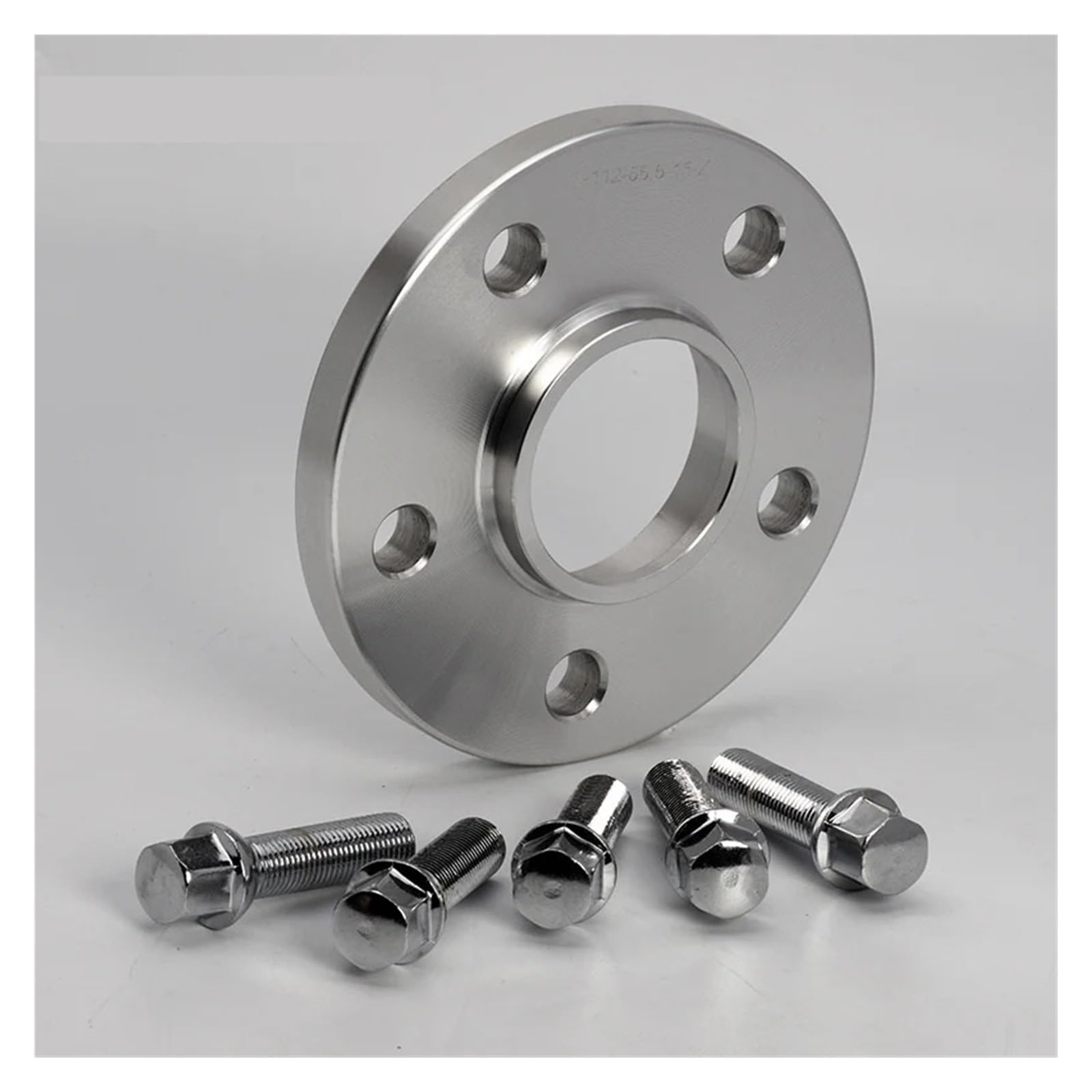 2 Stück 12/15 mm PCD: 5 x 112 CB 66,5 M14 x 1,5 Spurverbreiterung-Adapterdichtung. Kompatibel mit Audi A4/A5/A6/A7/A8/S3/S4/S5/S6/S7/Q3/Q5/RS4/RS5/RS6 Q7.(2PCS 12MM) von EHJFGJ