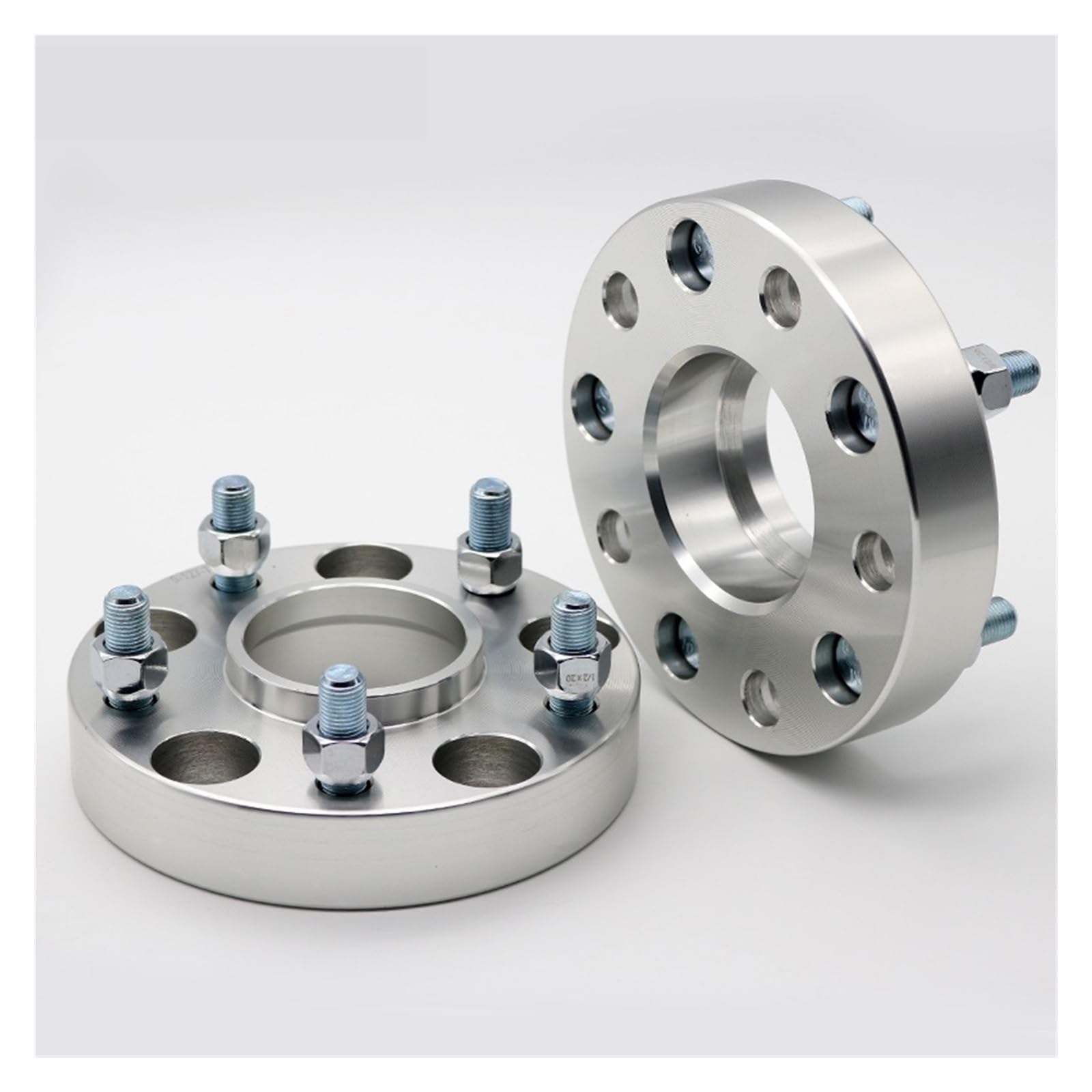 2 Stück 15/20/25/30 mm 5 x 108 CB = 60,1 mm Aluminium-Radabstandshalteradapter, 5 Ösen geeignet. Kompatibel mit Universal M12 x 1,5.(2Pieces 30mm) von EHJFGJ