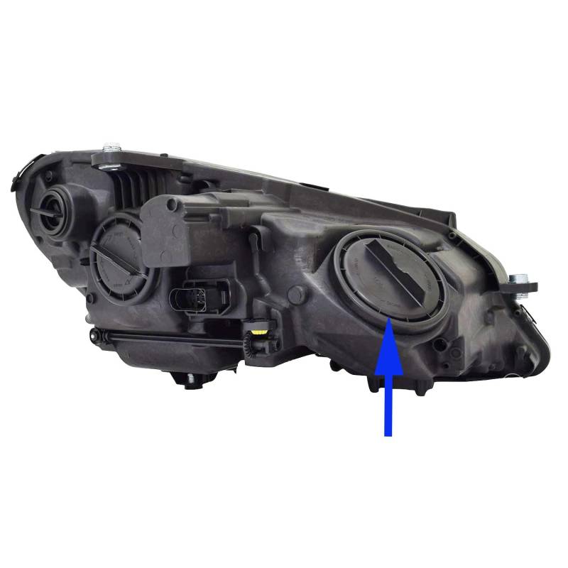 1 Pc EHLTE Headlight Dust Cover LED Bulb Plug Car Lamp Cap For Mercedes W211 W212 E320 E430 E550 E55AMG 14735400 15822200 (AY1260Y-4) von EHLTE