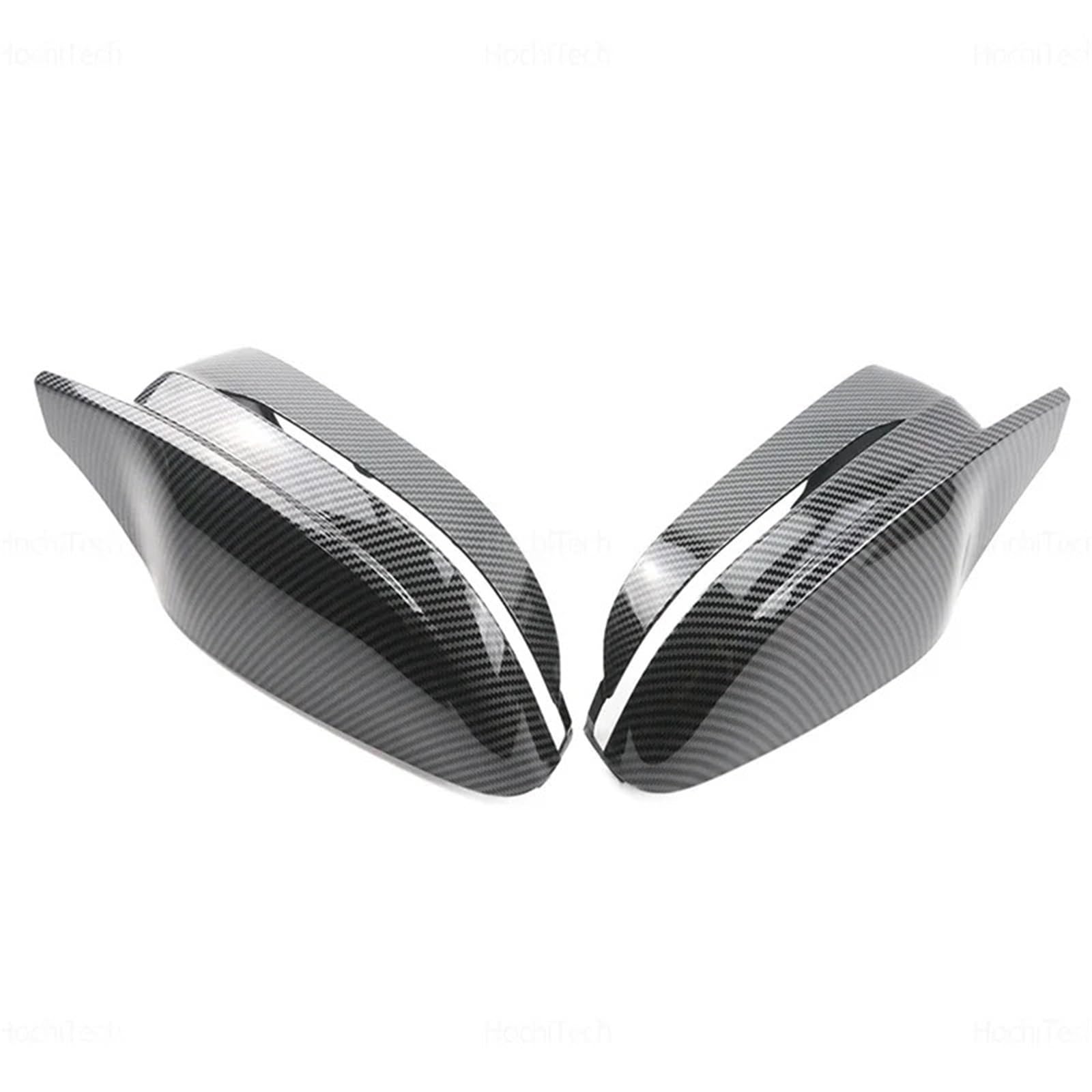 Außenspiegel für Carbon Fiber Rückspiegelkappe Seitenabdeckung passend für BMW 3er 4er 5er 7er 8er G20 G21 G30 G38 G22 G23 G11 G12 G15 G16.(RHD-Carbon Pattern) von EHYSYN