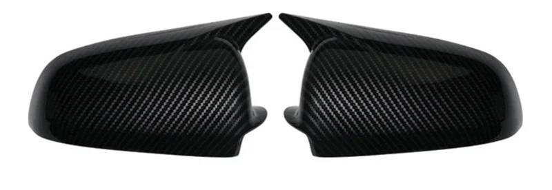 Außenspiegel für Carbon-Look und leuchtend schwarzer Rückspiegel, passend für Audi A3 S3 8P 05–08, A4 S4 B6 B7 8E 8H, A6 S6 C6 4F.(Carbon fiber pattern) von EHYSYN