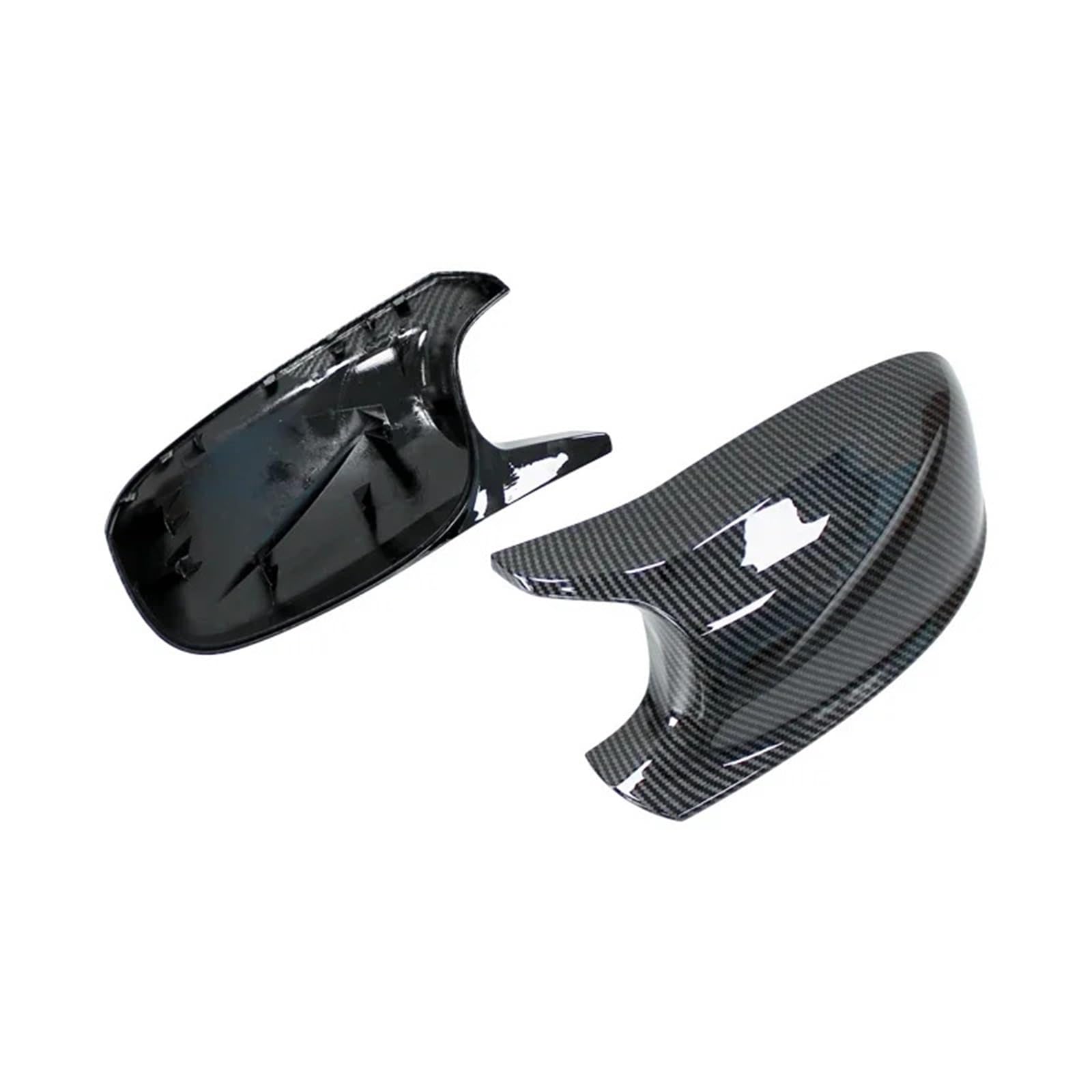 Außenspiegel für Kohlefaser-Abdeckkappen für die Rückspiegel der Außentür, passend für BMW X3 F25 X1 E84 Pre-LCI 2010 2011 2012 2013.(Carbon fiber pattern) von EHYSYN