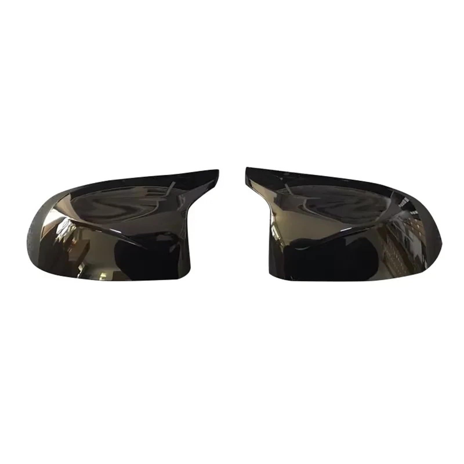 Außenspiegel für Passend für BMW X3 X4 X5 X6 2014 2015 2016 2017 2018 Rückspiegelabdeckung F25 F26 F15 F16.(1 pair black) von EHYSYN