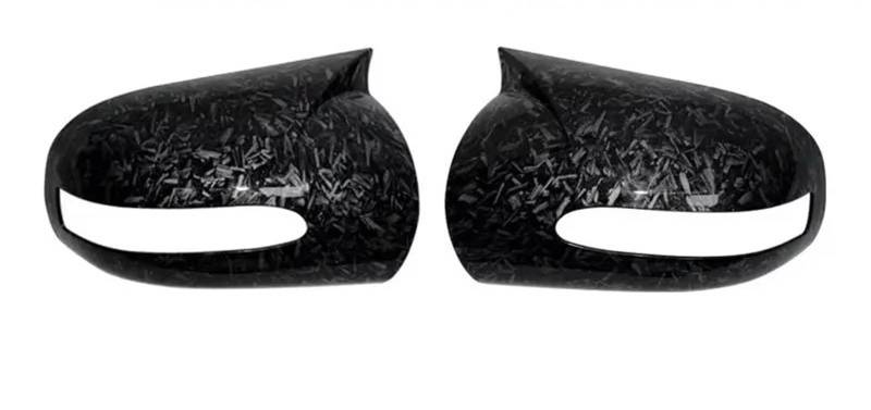 Außenspiegel für Passend für Mercedes-Benz E, C-Klasse W211 W203 2001–2007. Rückspiegelkappen, Seitenspiegelabdeckung.(Forged Grain) von EHYSYN
