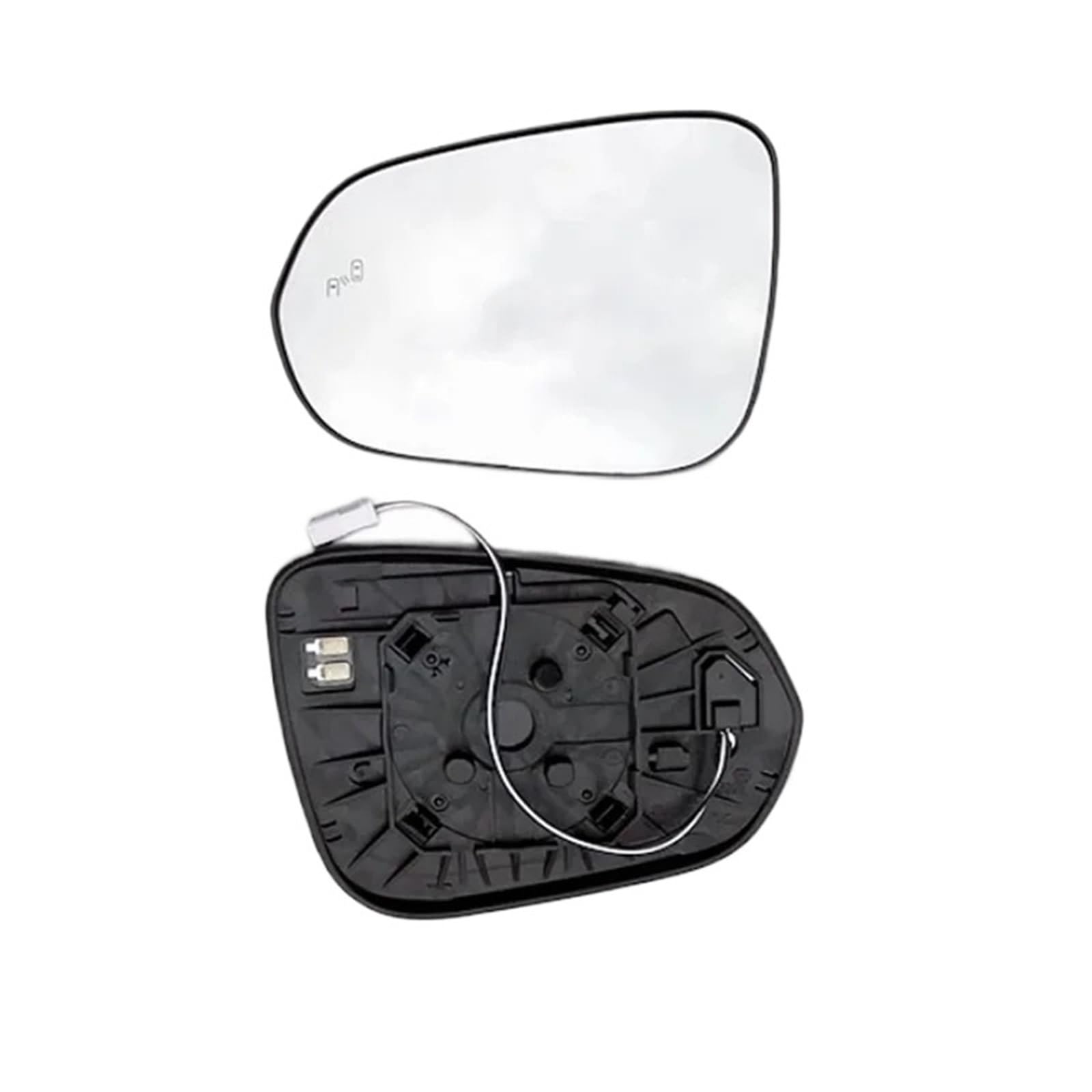 Außenspiegel für Seitenspiegelteile passend für Lexus RX 2016–2020 NX, Abdeckung, Lampenrahmen, untere Halterleuchten.(Blind Glass Left) von EHYSYN
