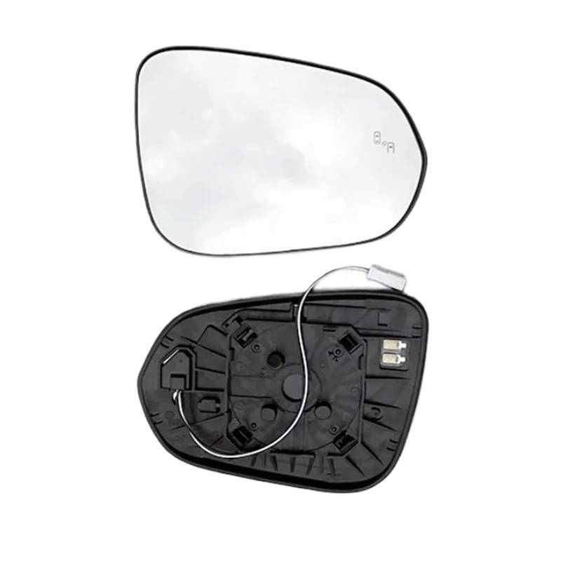 Außenspiegel für Seitenspiegelteile passend für Lexus RX 2016–2020 NX, Abdeckung, Lampenrahmen, untere Halterleuchten.(Blind Glass Right) von EHYSYN