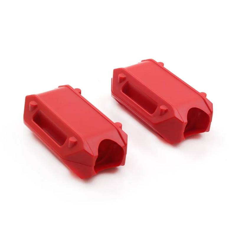 motorrad stoßstangen blöcke 25MM Motorrad Motor Schutz Crash Bar Stoßstange Block Fit Für Honda BMW R1200GS LC ADV F700GS F800GS Varadero 1000 Sturzbügel(Red pair) von EHYSYN