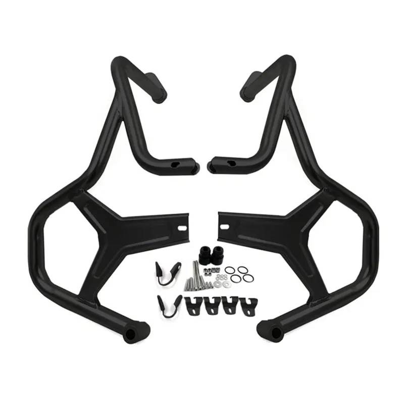 motorrad stoßstangen blöcke Fit Für BMW R1200GS Abenteuer R1200GSA 2014-2019 Motorrad Tank Crash Bar Verkleidung Rahmen Protector R1200GS ADV Sturzbügel(Black) von EHYSYN
