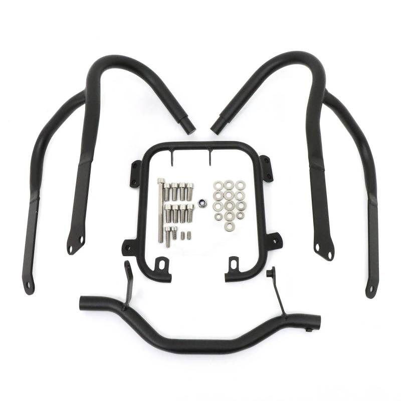 motorrad stoßstangen blöcke Fit Für BMW R1200RT R1200RT 2004-2013 2012 Vorne Hinten Motor Schutz Autobahn Crash Bar Stoßstange Käfig Tank Protector Sturzbügel(Front balck) von EHYSYN