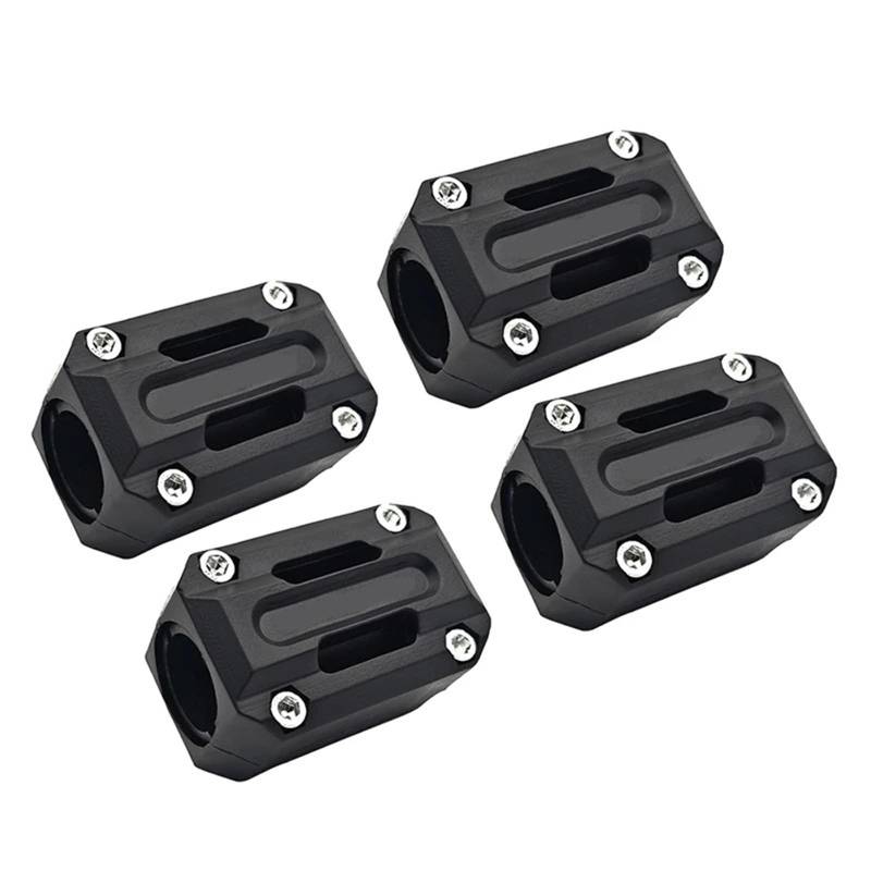 motorrad stoßstangen blöcke Fit Für Benelli TRK502 TRK502X TRK 702 251 800 502 TRK 502X LEONCINO 250 Motorrad Bar Schutz Stoßstange Wache Block Sturzbügel(TRK 4pcs) von EHYSYN