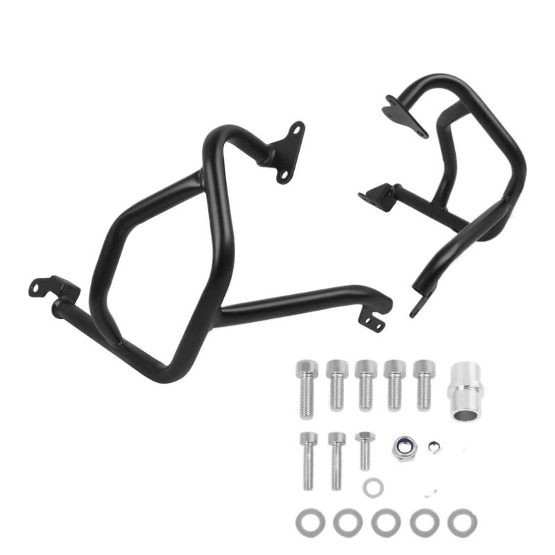 motorrad stoßstangen blöcke Fit Für HONDA XL750 XL750 TRANSALP 750 2023 2024 Motorrad Autobahn Crash Bars Motor Tank Schutz Käfig Protector Sturzbügel(Lower) von EHYSYN