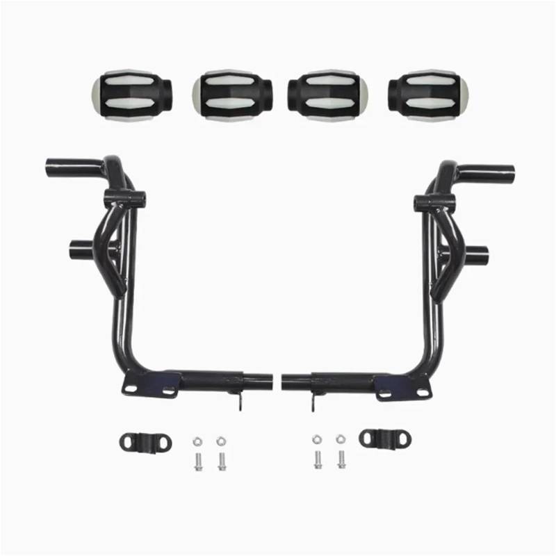 motorrad stoßstangen blöcke Für CFMOTO CLC450 450CLC 450CL-C CF400-10 Motorrad Motor Schutz Bar Crash Stahl Stoßstange Verkleidung Schutz Sturzbügel(Style3) von EHYSYN