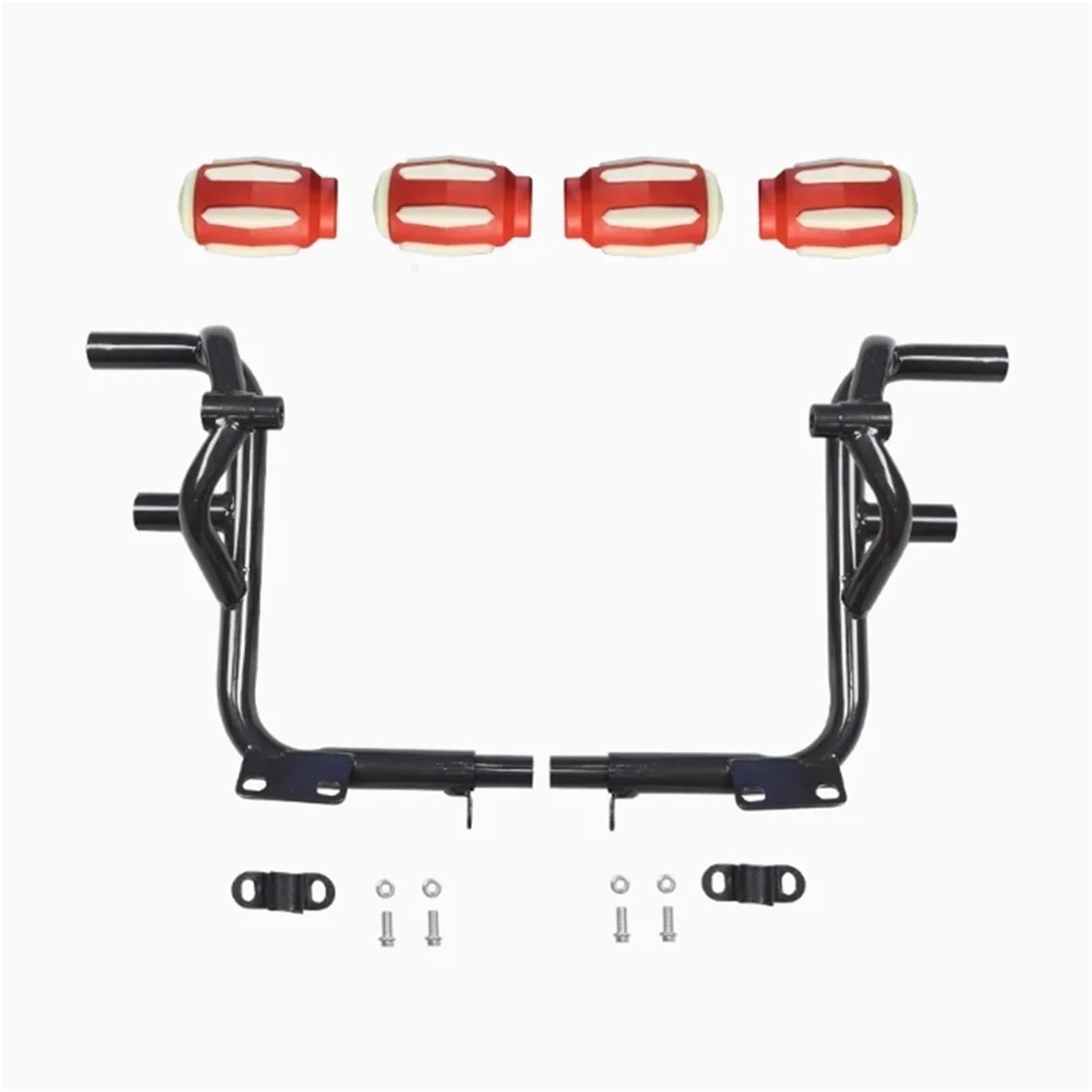 motorrad stoßstangen blöcke Für CFMOTO CLC450 450CLC 450CL-C CF400-10 Motorrad Motor Schutz Bar Crash Stahl Stoßstange Verkleidung Schutz Sturzbügel(Style4) von EHYSYN