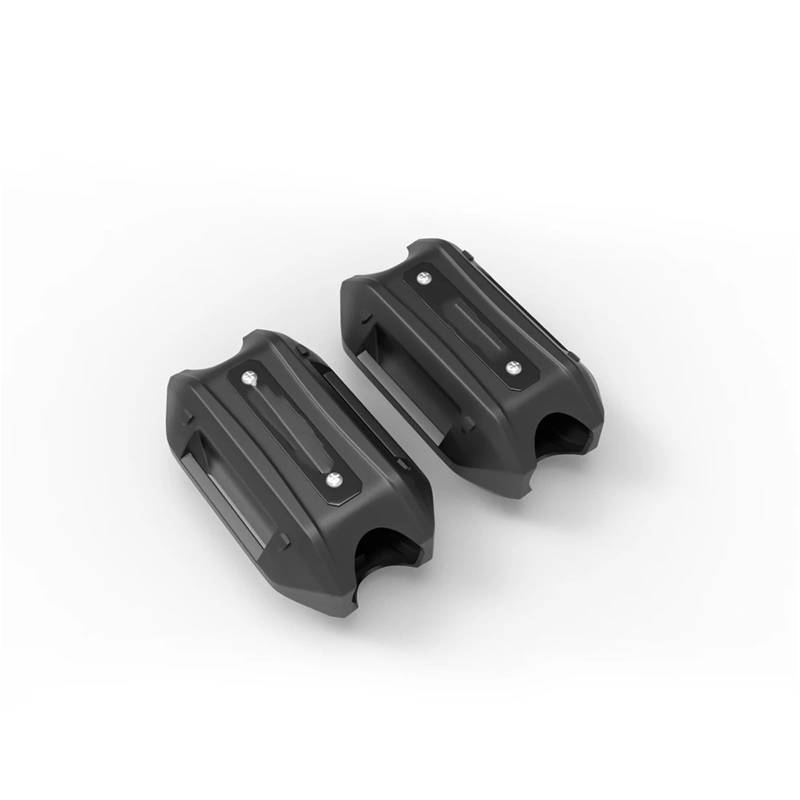 motorrad stoßstangen blöcke Motorrad 25MM Motor Crash Bar Stoßstange Dekorative Schutz Block FIT Für KAWASAKI KLE500 KLE650 KLE 500 KLE 600 1991-2007 Sturzbügel(Black) von EHYSYN