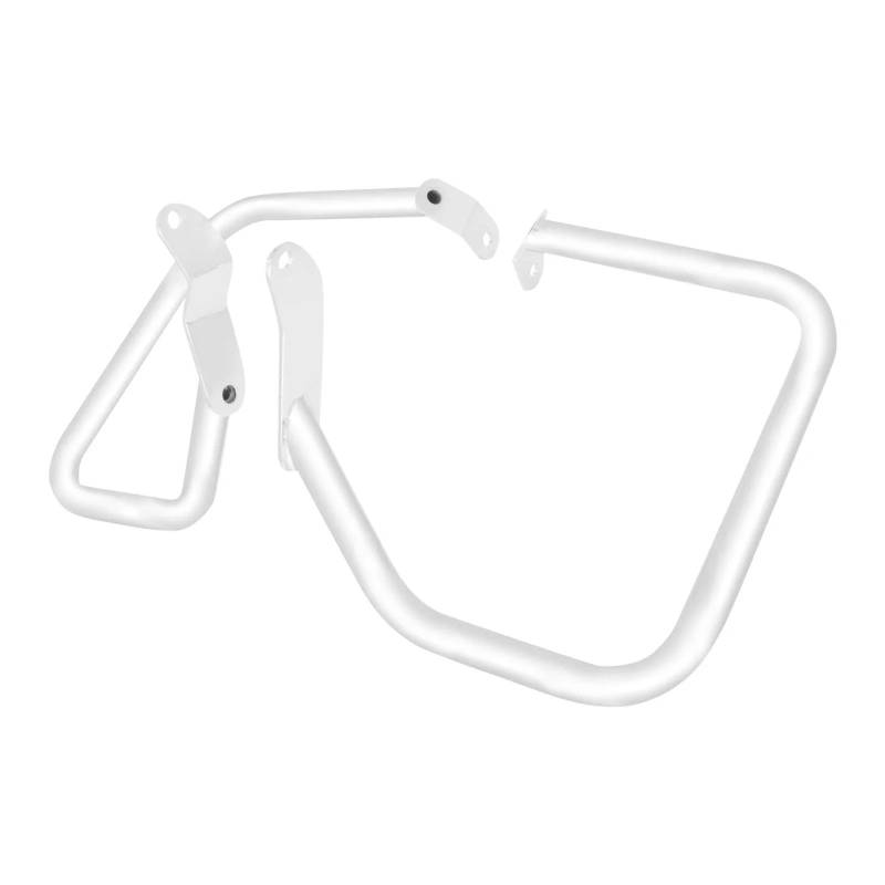 motorrad stoßstangen blöcke Motorrad Hinten Schiene Crash Bar Schutz Stoßstange Fit Für Harley Night Train Springer Standard 00-05 Softail FLSTC 00-17 Sturzbügel(Saddlebag Guard A) von EHYSYN