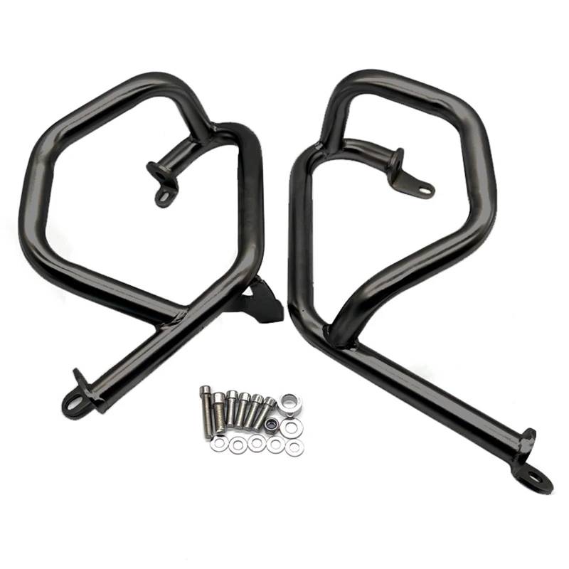motorrad stoßstangen blöcke Motorrad Motor Crash Bar Motor Schutz Rahmen Fallen Protector Fit Für BMW F750GS F850GS F750 850 GS 2018-2023 Sturzbügel(Lower Black) von EHYSYN
