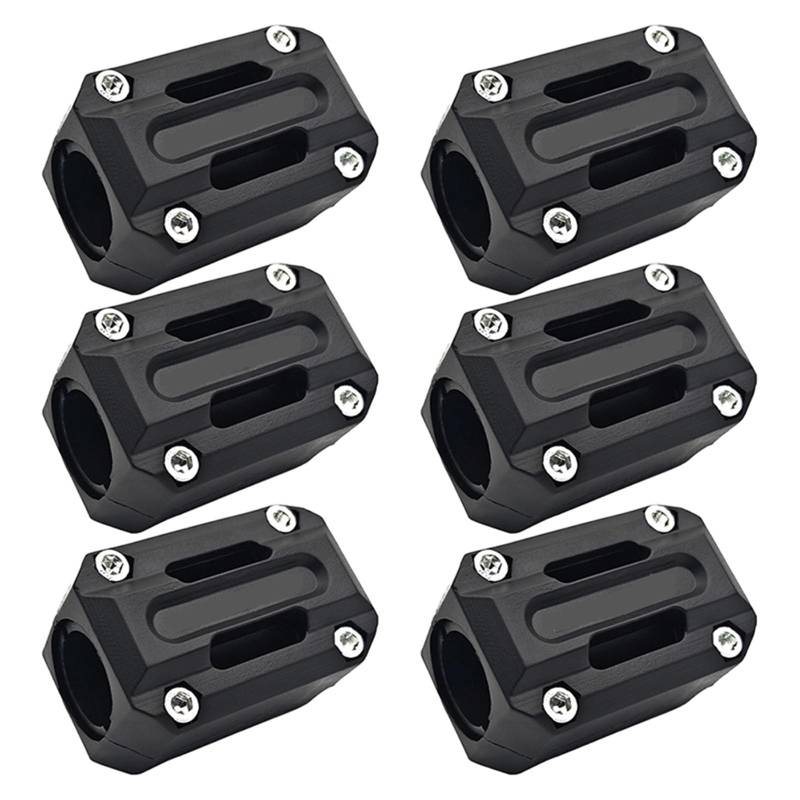 motorrad stoßstangen blöcke Motorrad Motor Crash Bar Stoßstange Dekorative Schutz Block Fit FÜR HONDA NC750x NC750X Transalp XL750 XL400 XL650 XL700 Sturzbügel(6pcs TRANSALP) von EHYSYN