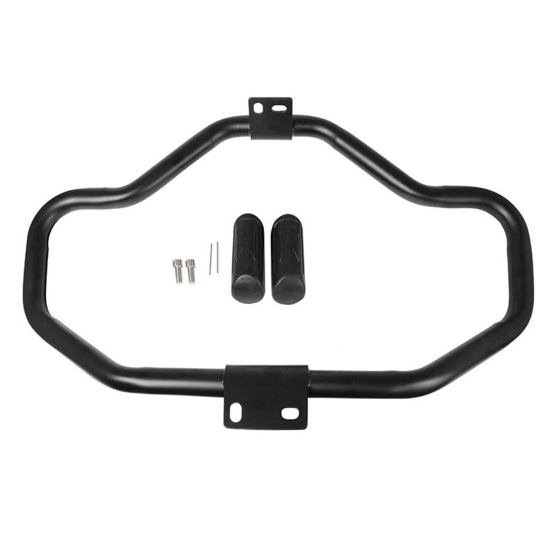 motorrad stoßstangen blöcke Motorrad Motor Schutz Autobahn Crash Bar Schwarz/Chrom FIT Für Harley Sportster XL883 XL1200 48 72 2004-2017 Sturzbügel(Matte Black) von EHYSYN